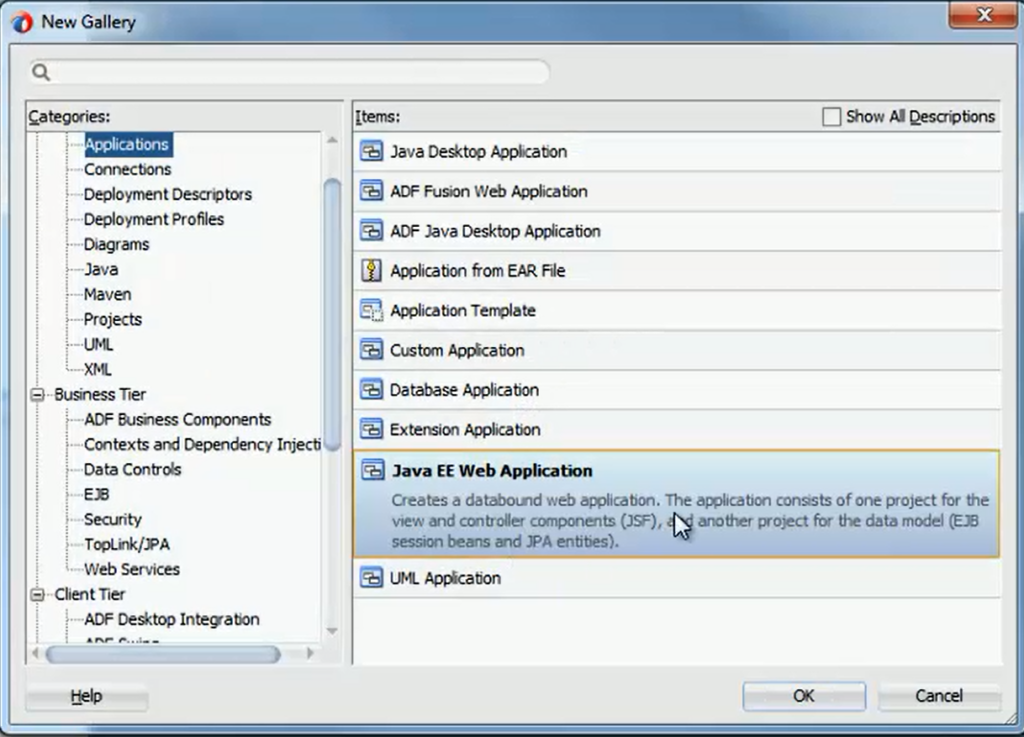You can use Oracle JDeveloper to come up with Web interfaces for Human Workflows and BAM.