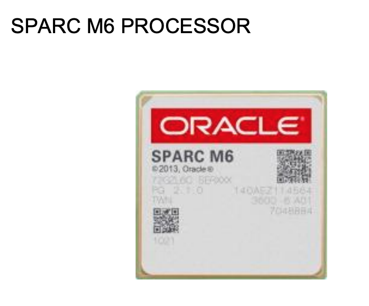 Oracle’s SPARC M6 processor is the industry’s most scalable multi-thread, multi-core processor.