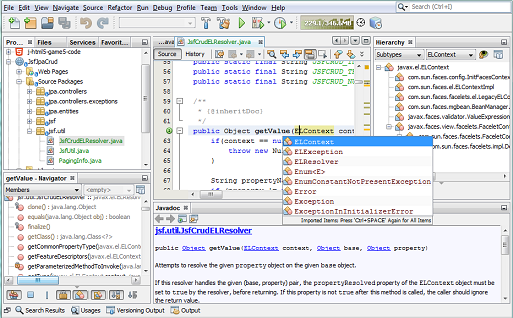 NetBeans IDE supports a wide range of programming languages and operating systems.