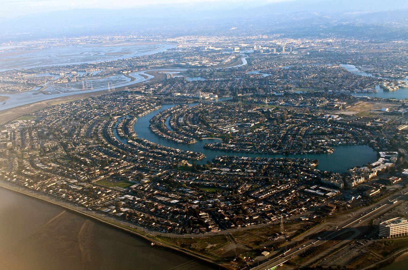 Silicon Valley from above.
