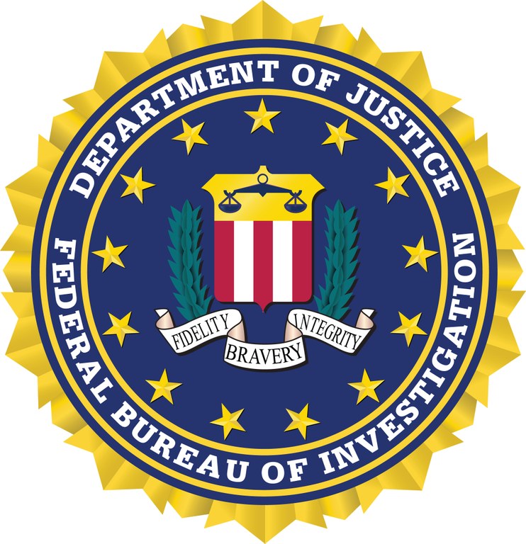 Official seal and motto of the FBI.